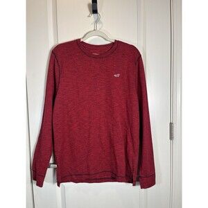 Hollister Thermal for men's long sleeve size M Red